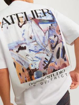 Jack & Jones Kurzarmshirt JORBROOKLYN GRAPHIC BACK TEE SS C.N