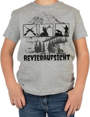 Tini - Shirts T-Shirt Kinder Jäger Shirt Jagdmotiv Hirsch Kind : Revieraufsicht