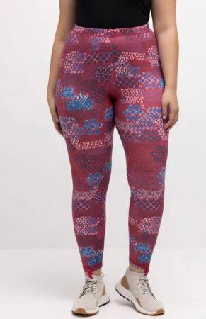 Ulla Popken Leggings Ski-Funktionsleggings schnelltrocknend recycelt