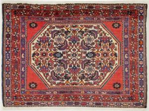 Nain Trading Orientteppich Rudbar 72x101 Handgeknüpfter Orientteppich / Perserteppich, rechteckig, Höhe: 12 mm