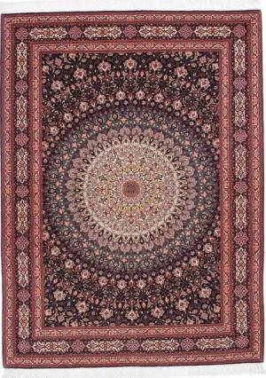 Nain Trading Orientteppich Täbriz 50Raj 160x216 Handgeknüpfter Orientteppich / Perserteppich, rechteckig, Höhe: 7 mm
