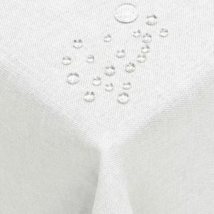 DecoHomeTextil Heimtextilmanufaktur Tischdecke Leinen Optik Tischdecke Tischtuch Abwaschbar Wasserabweisend