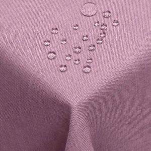 DecoHomeTextil Heimtextilmanufaktur Tischdecke Leinen Optik Tischdecke Tischtuch Abwaschbar Wasserabweisend
