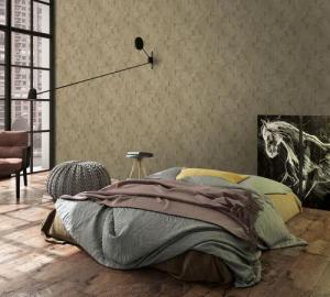 Marburg Vliestapete "Hexagon", matt, moderne Tapete für Wohnzimmer Schlafzimmer Küche