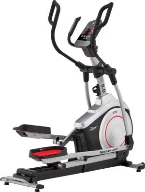 Reebok Ellipsentrainer-Ergometer "SL8.0", (mit Tablet-Halterung und integr. Pulsempfänger), Schwungmasse ca. 9 kg, 24 Widerstandsstufen