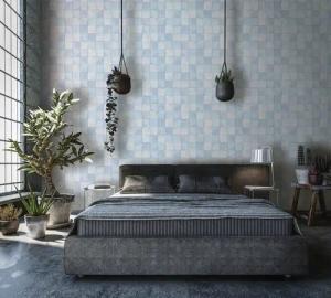 Marburg Fototapete "Tile", matt, moderne Tapete für Wohnzimmer Schlafzimmer Küche