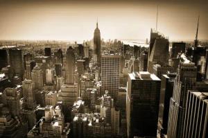 Papermoon Fototapete "New York Sepia"