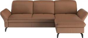 sit&more Ecksofa Leandro L-Form, Wahlweise mit Bett-, Kopfteil - und Armlehnfunktion, sowie Bettkasten