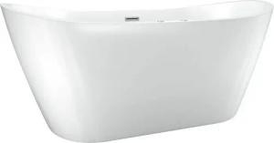 AcquaVapore Whirlpool-Badewanne freistehende Badewanne Wanne F23 180x92cm Whirlpool Luft & Wasser, (1-tlg)
