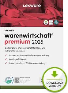 LEXWARE warenwirtschaft premium 2025 Software Vollversion (Download-Link)