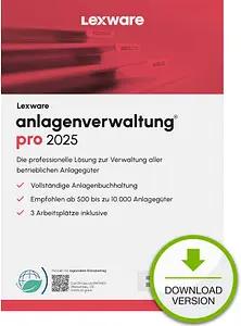 LEXWARE anlagenverwaltung pro Software Vollversion (Download-Link)