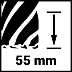 Ruko Kernbohrer HSS-TiAlN mit Weldonschaft (3/4") HSS-TiAlN