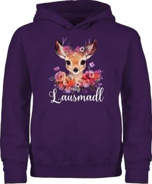 Shirtracer Hoodie Lausmadl Lausmadel Lausdrindl Lausmädchen Mode für Oktoberfest Kinder Outfit