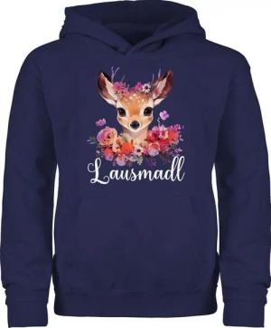 Shirtracer Hoodie Lausmadl Lausmadel Lausdrindl Lausmädchen Mode für Oktoberfest Kinder Outfit
