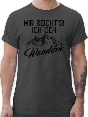 Shirtracer T-Shirt Mir reichts ich geh Wandern Hobby Outfit