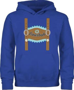 Shirtracer Hoodie Lausbub Lederhose Mode für Oktoberfest Kinder Outfit