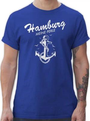 Shirtracer T-Shirt Hamburg - meine Perle Stadt und City Outfit