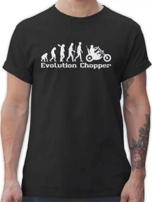 Shirtracer T-Shirt Evolution Chopper Evolution Outfit