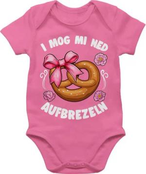Shirtracer Shirtbody I mog mi ned aufbrezeln Mode für Oktoberfest Baby Outfit