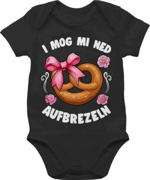 Shirtracer Shirtbody I mog mi ned aufbrezeln Mode für Oktoberfest Baby Outfit