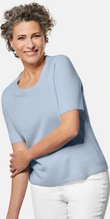 GOLDNER Kurzarmpullover Kurzgröße: