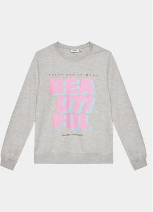 Kids ONLY Sweatshirt 15307578 Grau Regular Fit