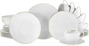 CreaTable Kombiservice Valencia gold Porzellan 30 tlg.
