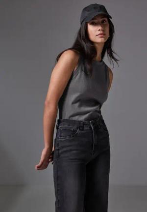 Street One Studio Frauen Glitzerndes Top in Grau, Gr: 44