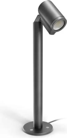 steinel LED Gartenstrahler Spot Way, ohne Bewegungsmelder, LED wechselbar, Warmweiß, 6,7W, Wegeleuchte, 3000K
