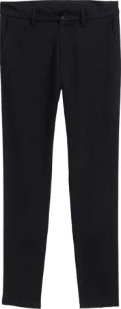 TOM TAILOR Herren Travis Slim Chino Hose, schwarz, Uni, Gr. 38/32