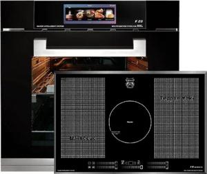 Kaiser Küchengeräte Backofen-Set EH 6344+KCT 777 FI, mit 1-fach-Teleskopauszug, Elektro Backofen, Air fryer,79L +Induktionskochfeld 77 cm