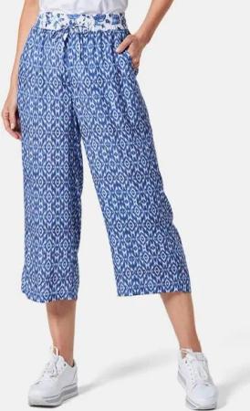 GOLDNER Stoffhose Druckhose