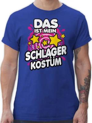 Shirtracer T-Shirt Das ist mein Schlager Kostüm Schlager Party Outfit