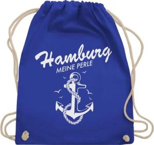 Shirtracer Turnbeutel Hamburg - meine Perle, Stadt und City Outfit