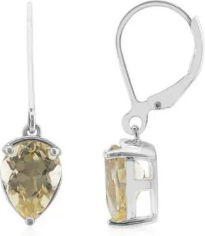 Cavill Ohrring-Set Mexikanische Sonnenstein-Ohrringe aus 925er Silber, 2,465ct (2-tlg)