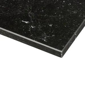 MAGNA Atelier Schreibtisch BERGEN aus ECHTEM MARMOR, Marmor Schreibtisch, Metallgestell, 140cmx70cmx75cm