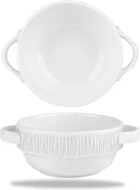 Churchill Schale Super Vitrified Bambus Suppentasse, stapelbar, 36Cl, 6, Porzellan