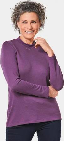 GOLDNER Langarmshirt Strickshirt