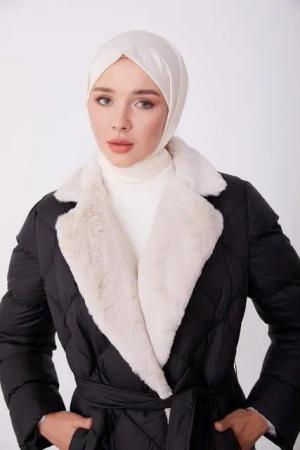 ARMİNE Steppmantel Armine Steppjacke Damen, Warm Mantel Damen Lang, Winterjacke Damen mit