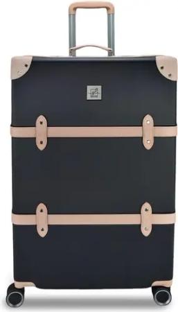 Semi Line Großer Koffer T5671-4 Schwarz