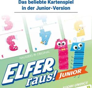 Ravensburger Spiel Elfer raus! Junior, Kinderspiel, Made in Europe