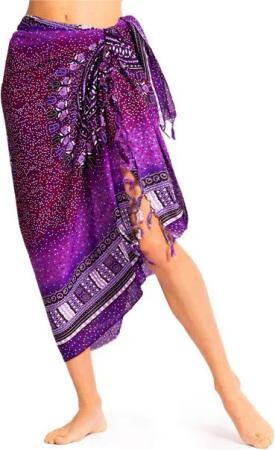 PANASIAM Pareo Sarong Maoi auch in großen Größen als Strandtuch oder, Strandkleid tragbar Bikini Cover-up Tuch für den Strand Wrap Überwurf