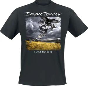 David Gilmour T-Shirt - Rattle that lock - S bis 3XL - für Männer - Größe M - schwarz - Lizenziertes Merchandise!
