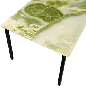 MAGNA Atelier Esstisch SAPPORO aus ECHTEM MARMOR, Küchentisch, Dining Table, nachhaltig, 200x100x75cm