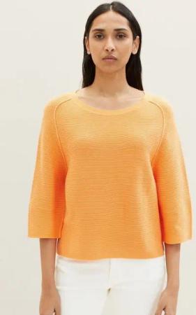 TOM TAILOR Strickpullover mit Raglan-Ärmeln