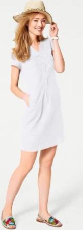 heine Etuikleid Leinenkleid