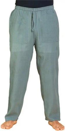 PANASIAM Wellnesshose Handgewebte Baumwollhose 'K' in verschiedenen Designs Freizeithose leger geschnitten Sommerhose Relaxhose