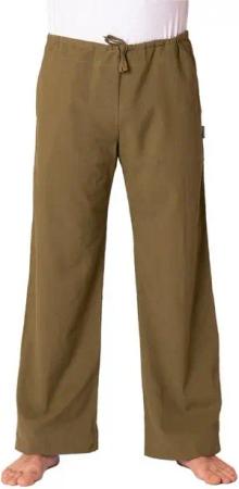 PANASIAM Wellnesshose Bequeme Unisex Stoffhose aus feiner Baumwolle für Damen und Herren Freizeithose mit Taschen Relaxhose in großer Farbauswahl
