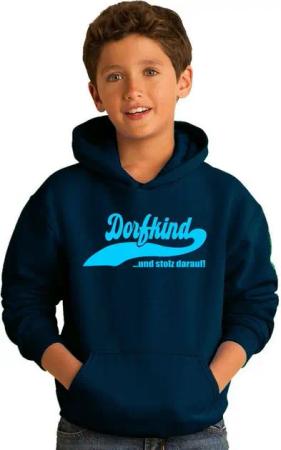 coole-fun-t-shirts Hoodie DORFKIND Sweatshirt mit Kapuze Hoodie Pullover Pulli Känguruhtasche