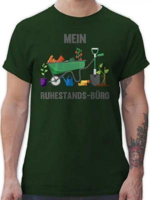 Shirtracer T-Shirt Mein Ruhestands-Büro - Garten Gartenarbeit Gärtnern Hobby Outfit